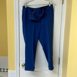 NWT Rafaella Curvy Fit Blue Capris